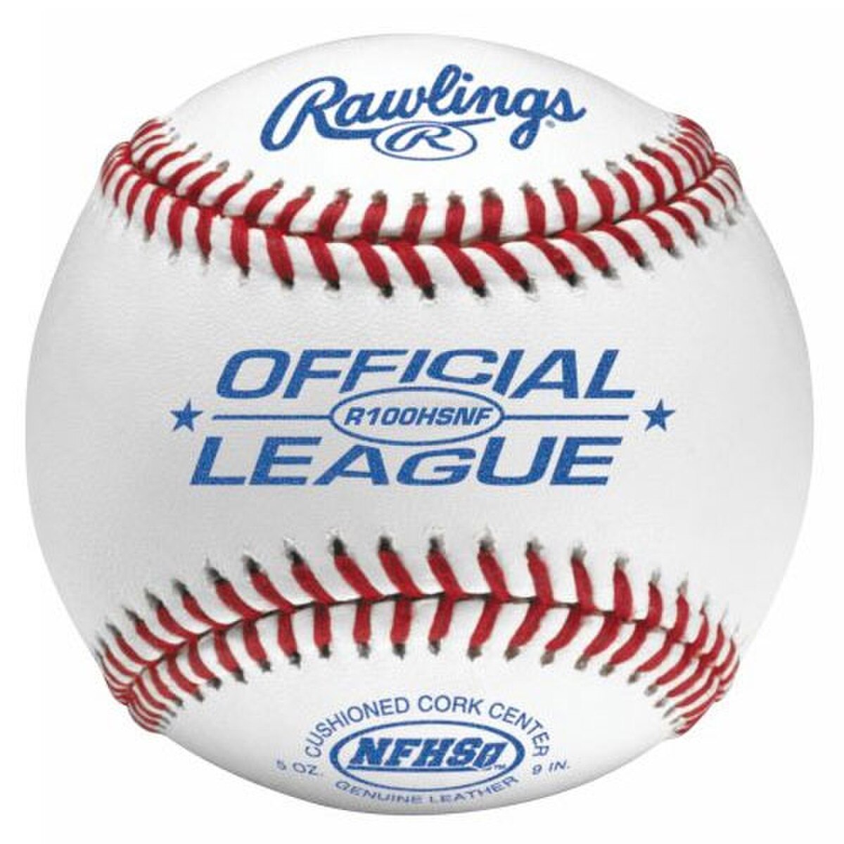One Dozen Rawlings R100HSNF Raised Seam High School Baseballs from On Deck Sports