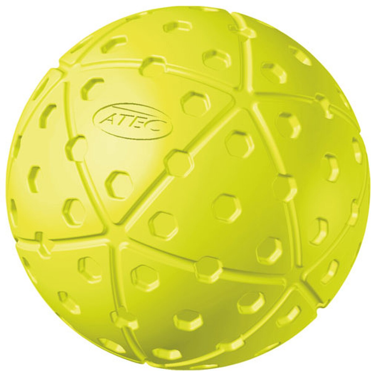 One Dozen Atec HI.Per X-Act Yellow Dimpled Pitching Machine Baseballs from On Deck Sports