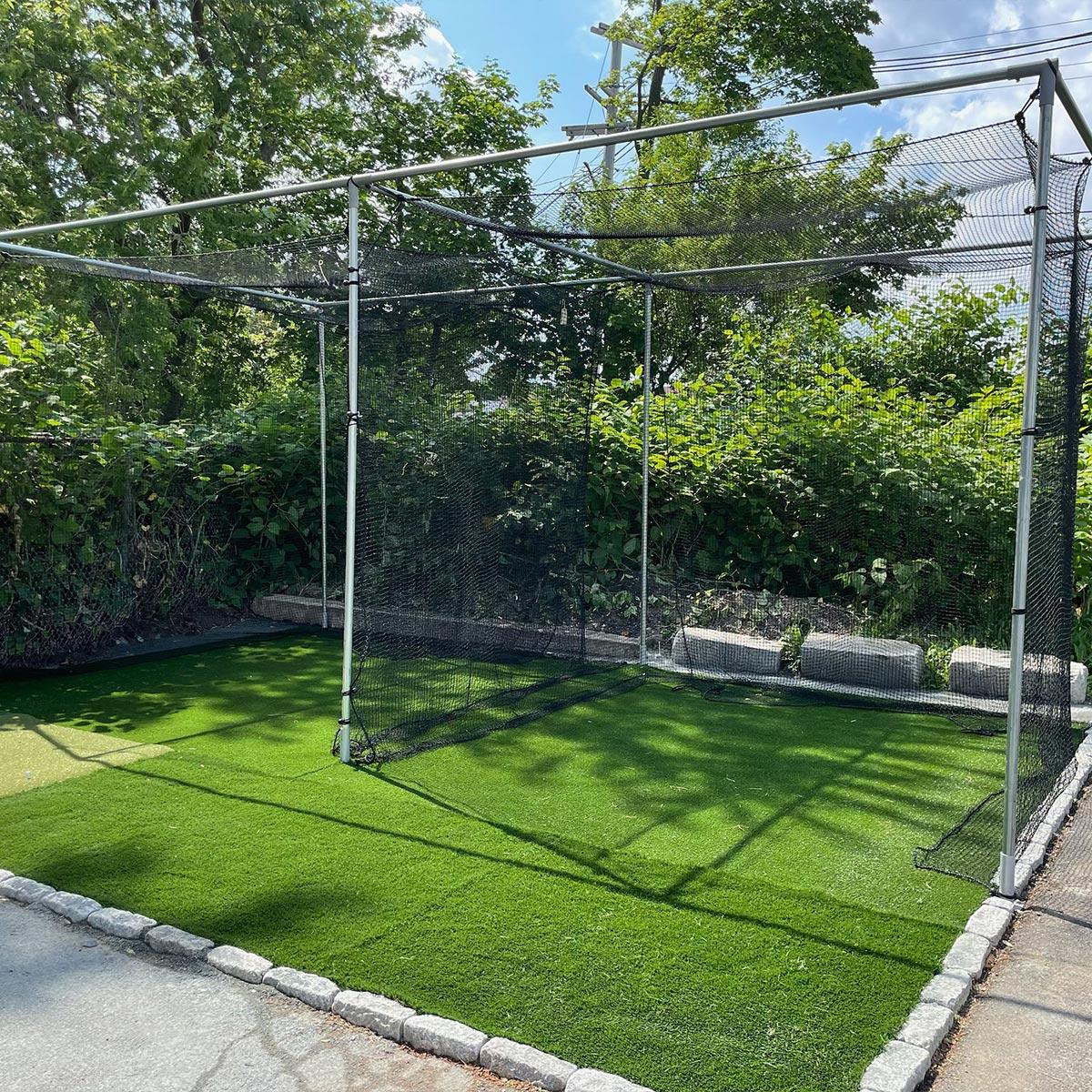 Aluminum In-Ground Golf Cage