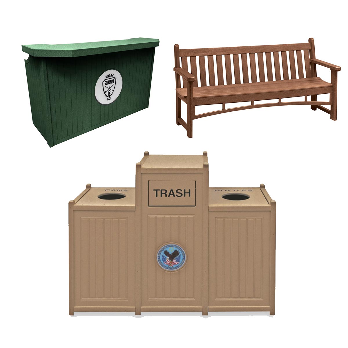 Custom Golf Course Furnishings